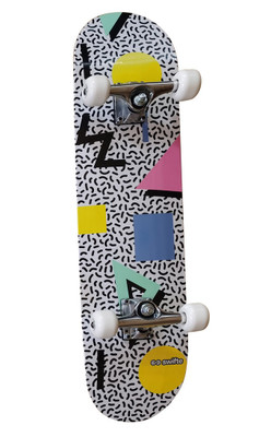 Swifte 31 X 7.5" Skateboard - 80's Geo Swifte 31 X 7.5" Skateboard - 80's Geo