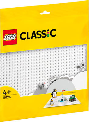 LEGO CLASSIC White Baseplate 11026 LEGO CLASSIC White Baseplate 11026