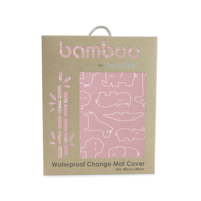 Bubba Blue Smokey Pink Bamboo Chang Mat Cover Bubba Blue Smokey Pink Bamboo Chang Mat Cover