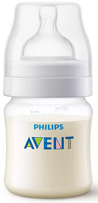 Avent Anti Colic Feeding Bottle 125M 1Pk Avent Anti Colic Feeding Bottle 125M 1Pk