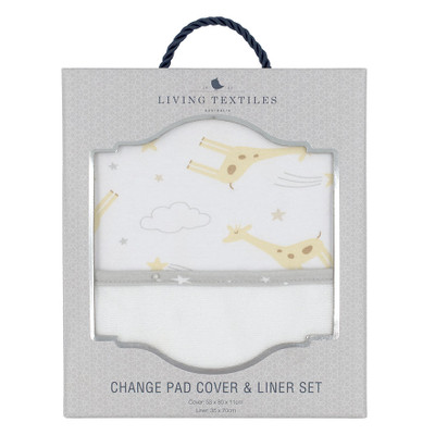 Jersey Change Pad Cover & Liner Noah Giraffe