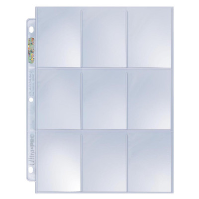 Ultra-Pro 9 Pocket Platnium Hologram Page Ultra-Pro 9 Pocket Platnium Hologram Page