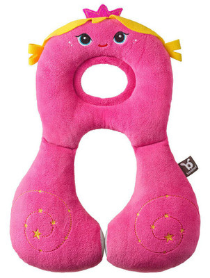 BenBat Pink Fairy Travel Friends Headrest 1 - 4 Years for Car, Stroller, Plane
