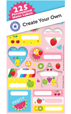 Personalised Name Stickers Personalised Name Stickers
