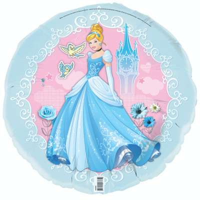 Balloon Foil 45cm Disney Cinderella Balloon Foil 45cm Disney Cinderella