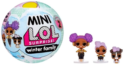 Mini L.O.L. Surprise! Winter Family Playset Collection with 8+ Surprises Mini L.O.L. Surprise! Winter Family Playset Collection with 8+ Surprises