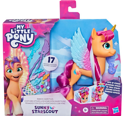 My Little Pony Ribbon Hairstyles Sunny Starscout 6 inch My Little Pony Ribbon Hairstyles Sunny Starscout 6 inch