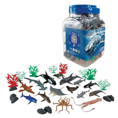 Wenno Animal Planet - Ocean Animal Playset 30 pcs Wenno Animal Planet - Ocean Animal Playset 30 pcs