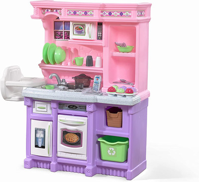 Step 2 Little Bakers Pink Kitchen with Accessories Step 2 Little Bakers Pink Kitchen with Accessories