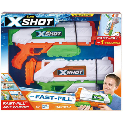 X Shot Water Warfare Fast-Fill Water Blasters 2 Pack X Shot Water Warfare Fast-Fill Water Blasters 2 Pack