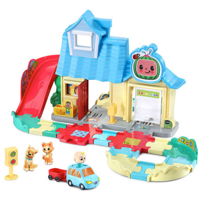 VTech Toot-Toot Drivers CoComelon JJ's House Track Set VTech Toot-Toot Drivers CoComelon JJ's House Track Set