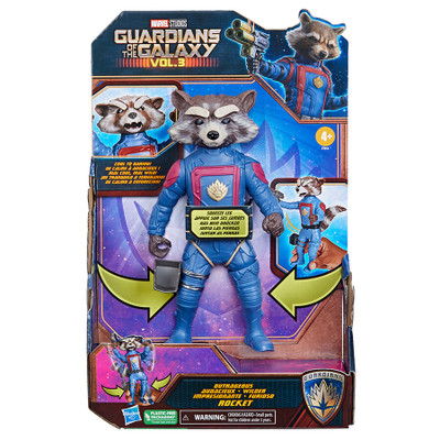 Marvel Studio' Guardians of the Galaxy Vol. 3 Action Figure - Rocket Marvel Studio' Guardians of the Galaxy Vol. 3 Action Figure - Rocket