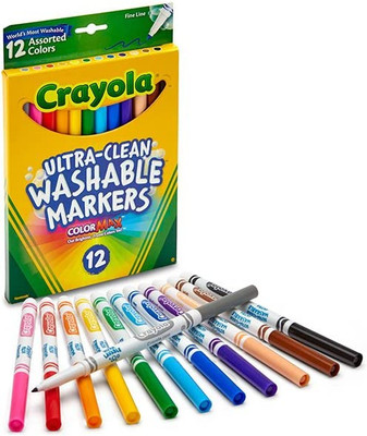Crayola Fine Point Markers 12 Colors Crayola Fine Point Markers 12 Colors
