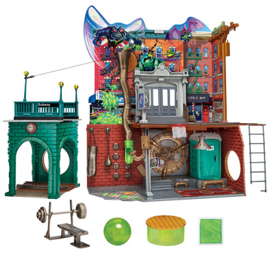 Teenage Mutant Ninja Turtles: Movie Sewer Lair Playset Teenage Mutant Ninja Turtles: Movie Sewer Lair Playset