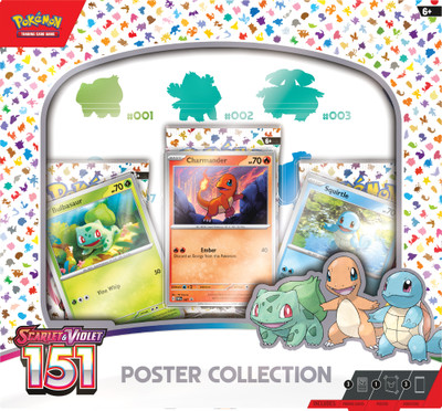 Pokemon TCG Scarlet & Violet—151 Poster Collection Pokemon TCG Scarlet & Violet—151 Poster Collection