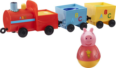 Peppa Pig Weebles Pull Along Wobbily Train Peppa Pig Weebles Pull Along Wobbily Train
