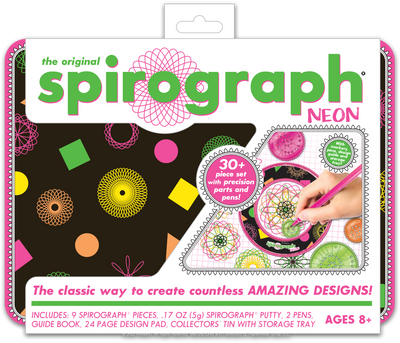 Spirograph Neon Tin Spirograph Neon Tin