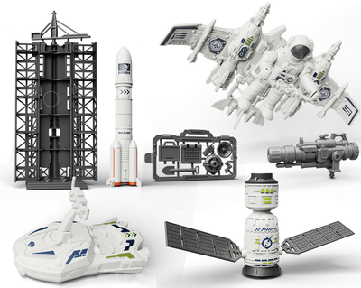 Space Adventure Take Off Playset Space Adventure Take Off Playset