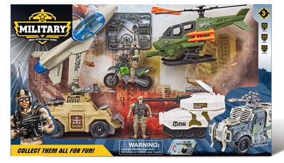 Combat Team -Full Set 3 Armies and Combat Tools Combat Team -Full Set 3 Armies and Combat Tools
