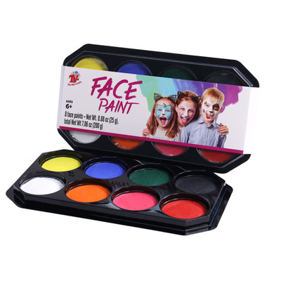 8 Face Paint (25g each) 8 Face Paint (25g each)