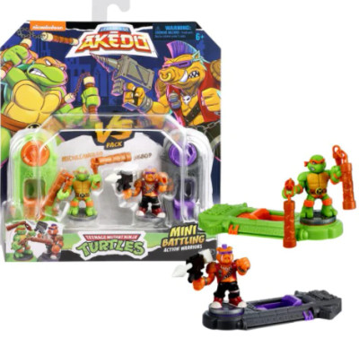 Akedo Teenage Mutant Ninja Turtles S1 Versus Pack Akedo Teenage Mutant Ninja Turtles S1 Versus Pack