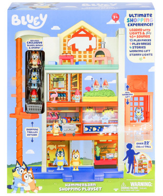 Bluey Hammerbarn Shopping Playset Bluey Hammerbarn Shopping Playset