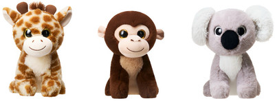 Jungle Animals Plush 20cm Jungle Animals Plush 20cm