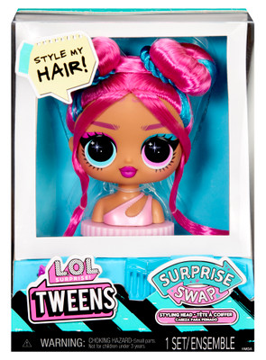 L.O.L. Surprise! Tweens Surprise Swap Styling Heads Including Fabulous Hair Accessories L.O.L. Surprise! Tweens Surprise Swap Styling Heads Including Fabulous Hair Accessories