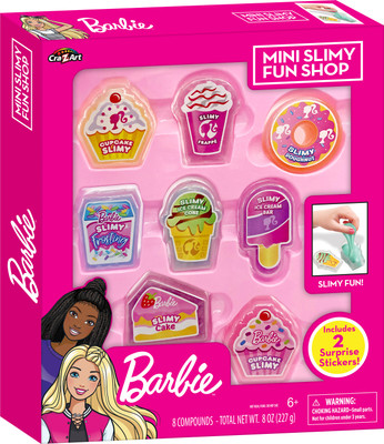 Cra-Z-Art Barbie Slimy Mini Containers Cra-Z-Art Barbie Slimy Mini Containers