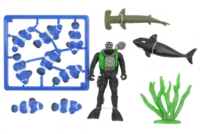 Animal World Small Scuba Playset