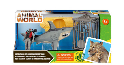 Animal World Great White Shark Playset