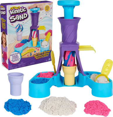 Kinetic Sand Soft Serve Station Playset Kinetic Sand Soft Serve Station Playset