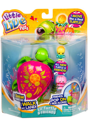 Little Live Pets S6 Lil' Turtle & Friends Single Pack Assorted