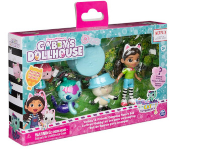 Gabby's Dollhouse Set - Gabby & Friends Camping Figure Set Gabby's Dollhouse Set - Gabby & Friends Camping Figure Set