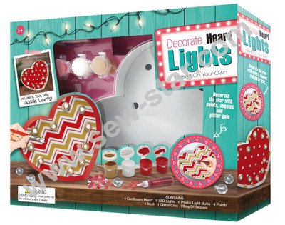 Decorate Your Own Heart Light Decorate Your Own Heart Light