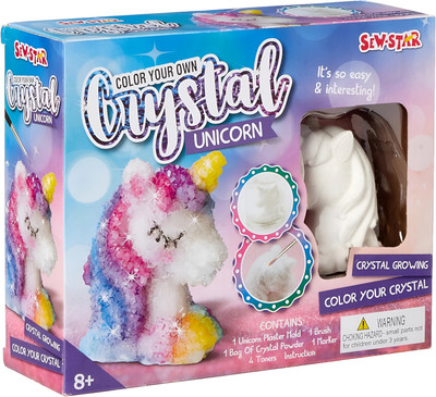 Colour Your own Crystal-Unicorn