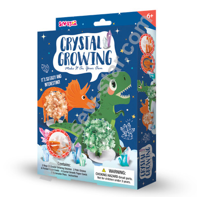 Crystal Growing - Dino Crystal Growing - Dino