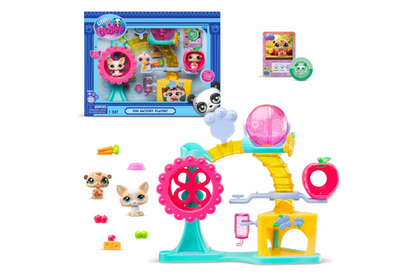 Littlest Pet Shop Fun Factory Playground Playset