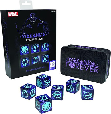 Marvel Black Panther Premium Dice Set Marvel Black Panther Premium Dice Set
