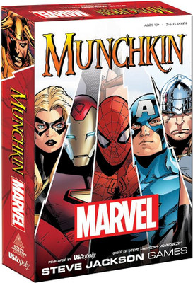 Munchkin Marvel Edition Board Game Munchkin Marvel Edition Board Game