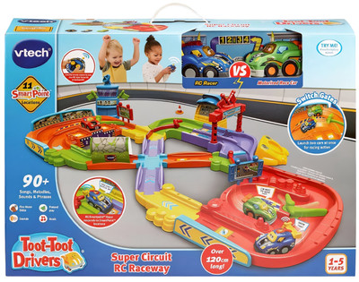 VTech Toot-Toot Drivers Super RC Raceway Playset VTech Toot-Toot Drivers Super RC Raceway Playset