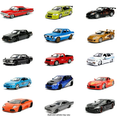 Jada Toys Fast & Furious 1:24 Die-cast Car Vehicle Jada Toys Fast & Furious 1:24 Die-cast Car Vehicle