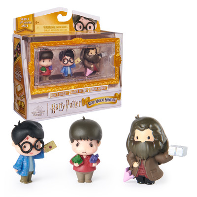 Wizarding World Harry Potter, Micro Magical Moments Action Figures Set with Exclusive Harry, Hagrid, Dudley & Display Case Wizarding World Harry Potter, Micro Magical Moments Action Figures Set with Exclusive Harry, Hagrid, Dudley & Display Case