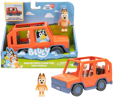 Bluey S11 Heeler Family Road Trip 4WD Vehicle Bluey S11 Heeler Family Road Trip 4WD Vehicle