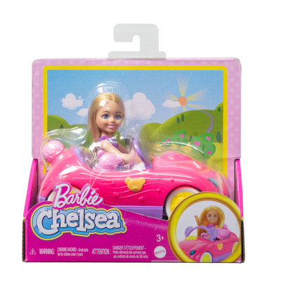 2024 Barbie Chelsea Teddy Bear Car and Doll