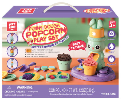 Funny Dough Popcorn Play Set Funny Dough Popcorn Play Set