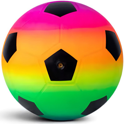Welstar 8.5-inch Rainbow Soccer Ball Welstar 8.5-inch Rainbow Soccer Ball