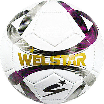 Welstar Size 5" Soccer PVC Machine Stitched Soccer Ball Welstar Size 5" Soccer PVC Machine Stitched Soccer Ball
