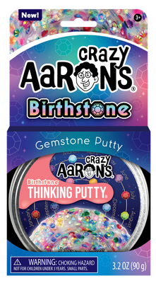 Crazy Aarons Putty 4in Trendsetters Birthstone Crazy Aarons Putty 4in Trendsetters Birthstone