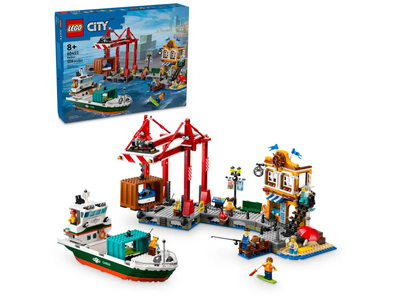 LEGO City Seaside Harbor with Cargo Ship 60422